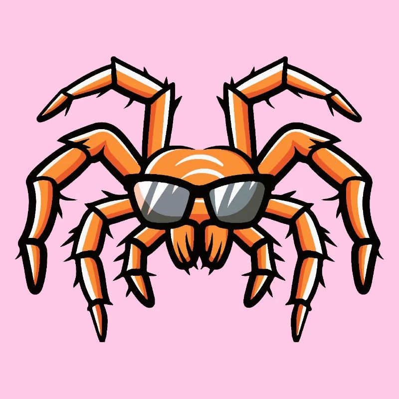 Araignée Tarentule Bande dessinée cool