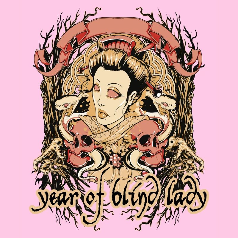 année de dame aveugle