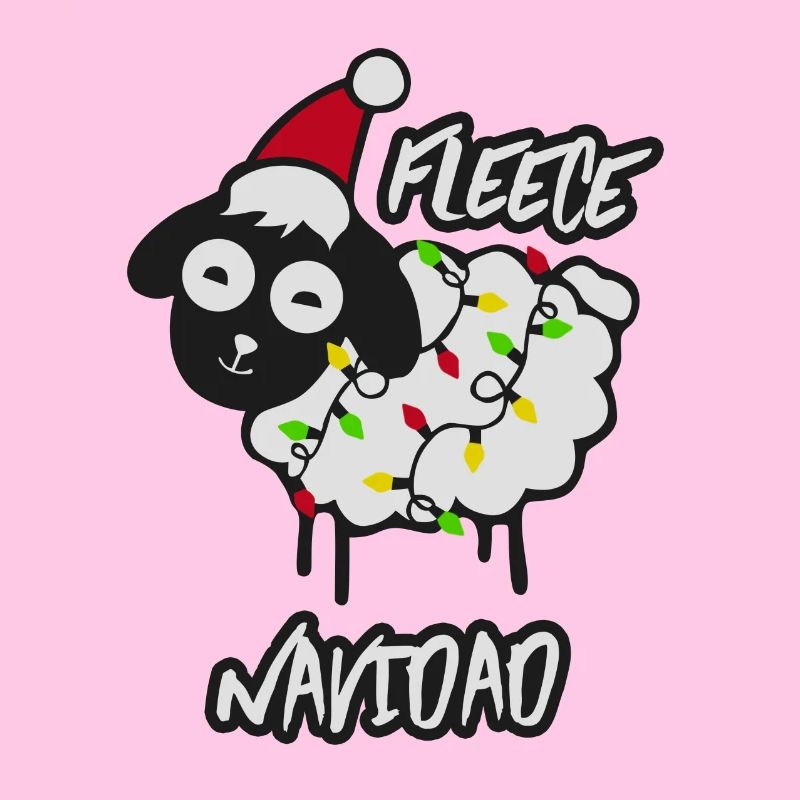 Fleece Navidad Schaf