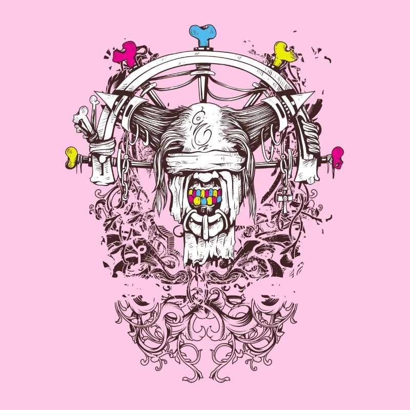 Abstract art - mythical creature