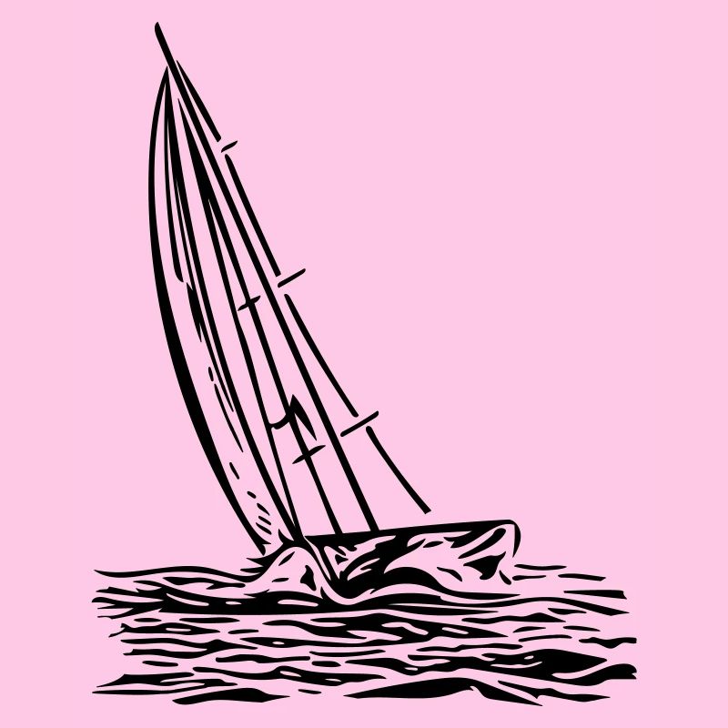 Segelboot am Wind