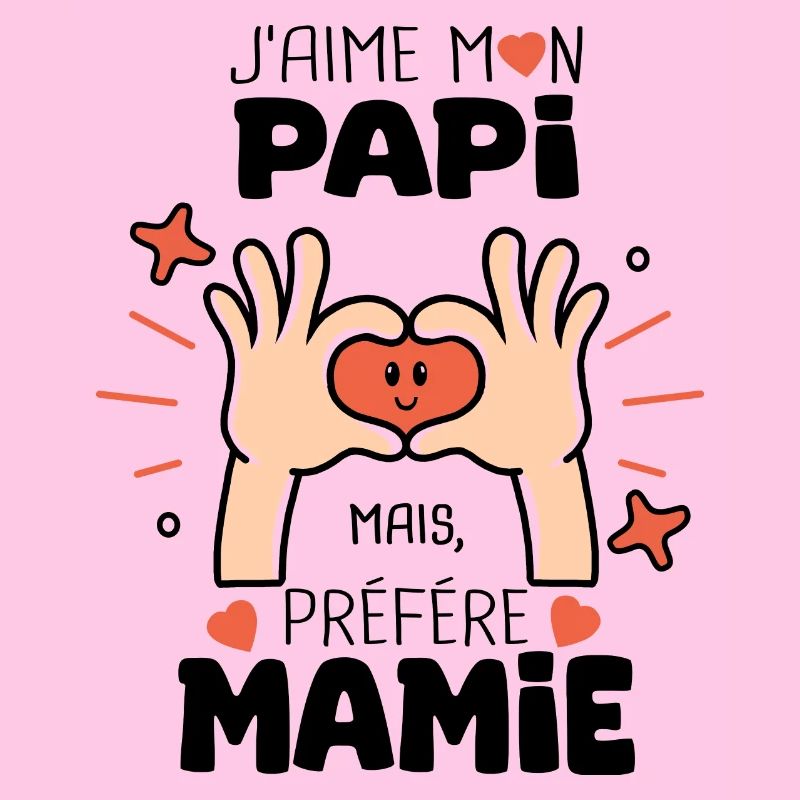 j'aime mon papi préfére mamie naissance bébé