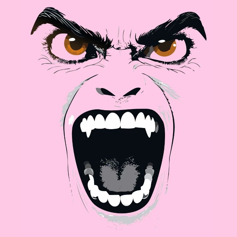 Scary Vampire Face