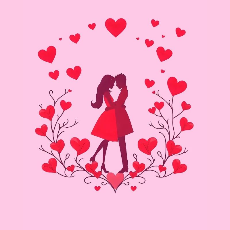 Design de la Saint-Valentin