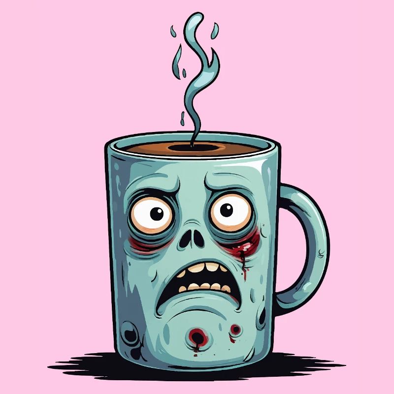 Zombie-Kaffeetasse