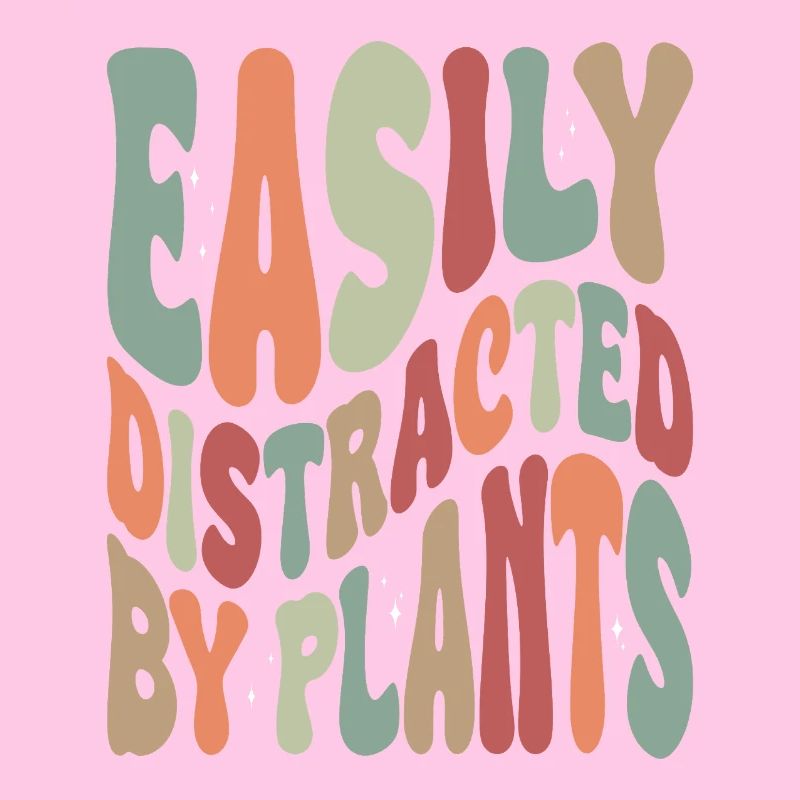 Easily Distracted By Plants Vintage