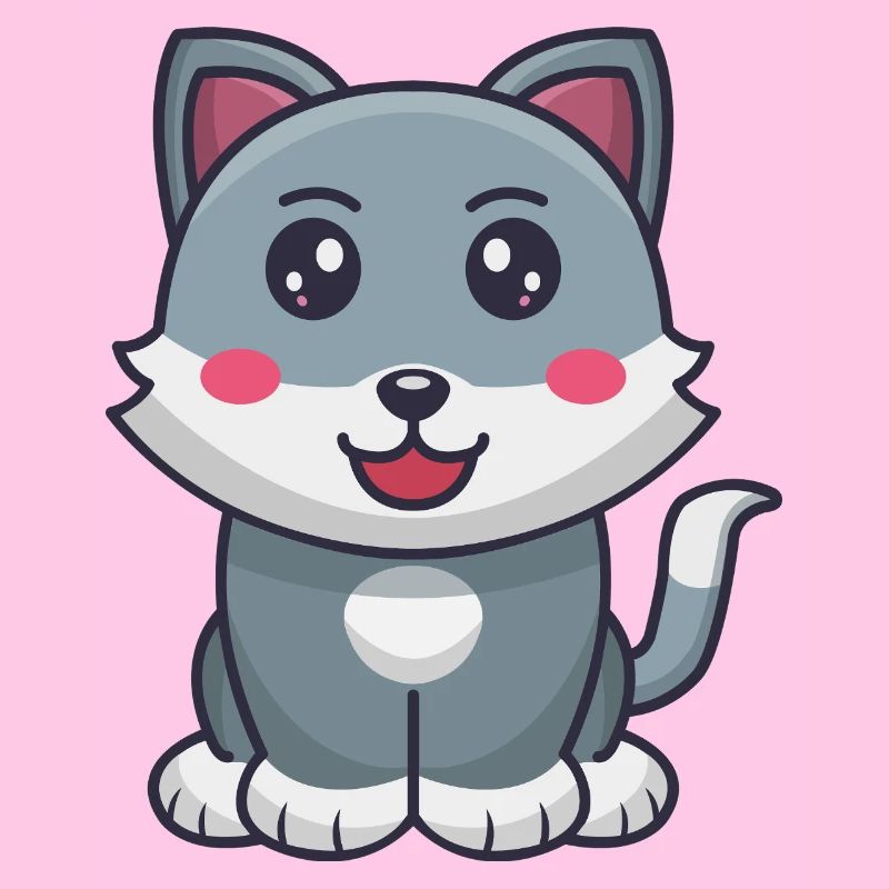 Dessin animé de chat