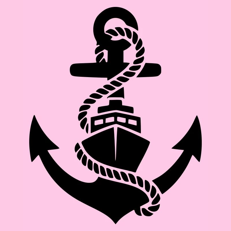 Anker Seil Maritim Silhouette
