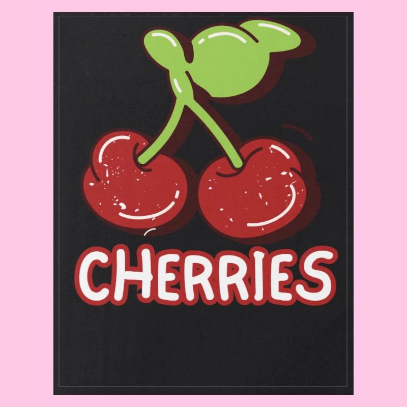 Cherry Duo Retro-Abzeichen