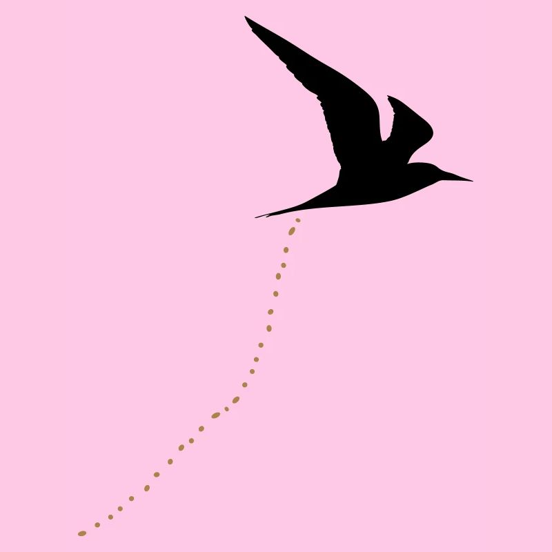 Kackvogel oiseaux merde oiseau merde 2c