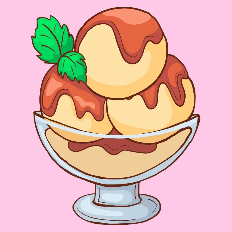 Eis Speiseeis Eiskrem Eiscreme Kugeleis Eisbecher