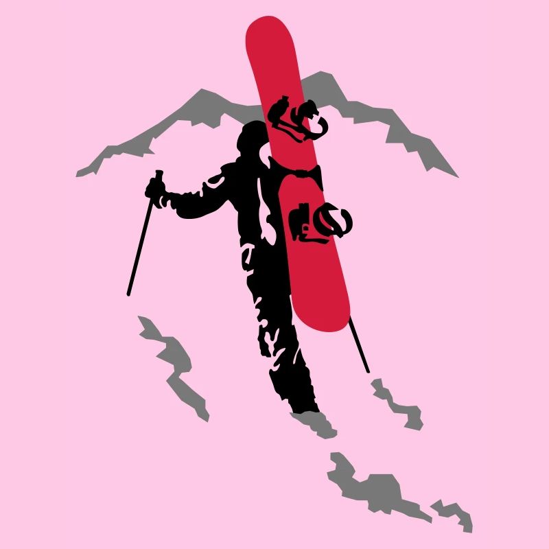 de snowboard freeride