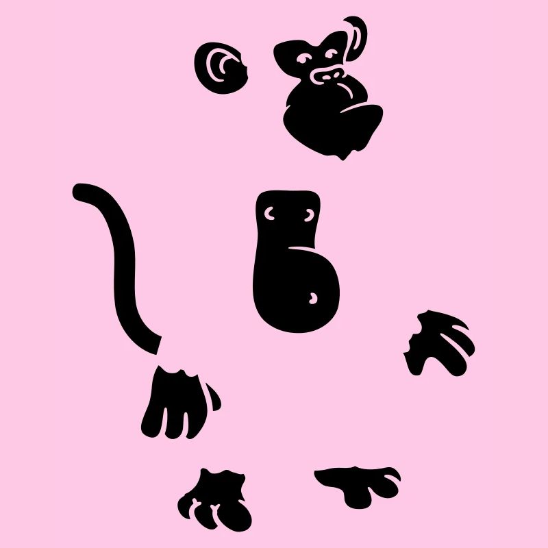 Conception de singe cool