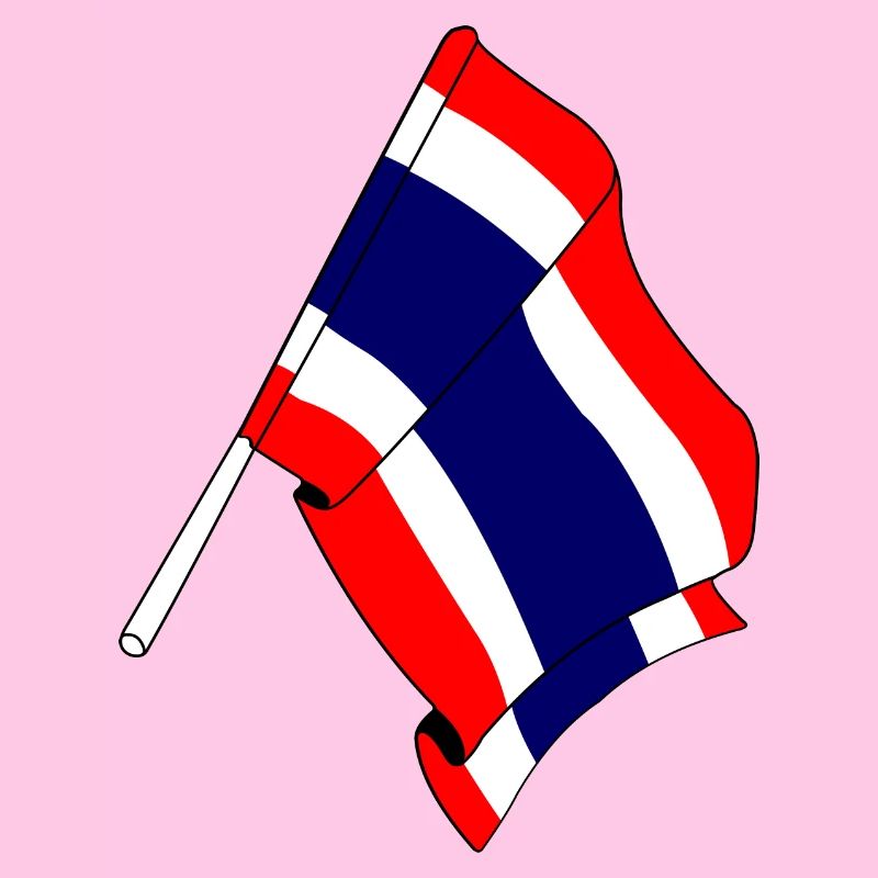 Drapeau de la Thaïlande