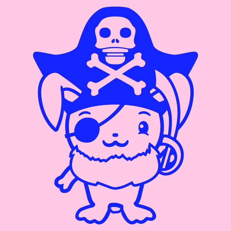 Petit lapin mignon Patch pour l’œil du capitaine