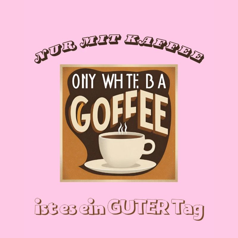 Nur mit Kaffee ist es ein guter Tag