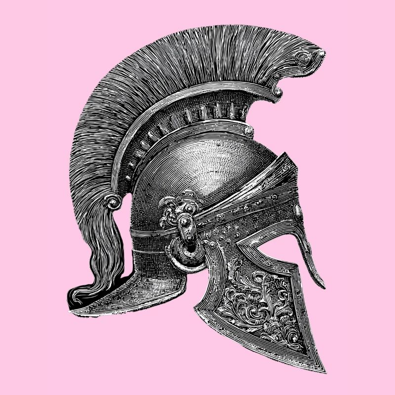 Korinthischer Helm – Antiker Stich