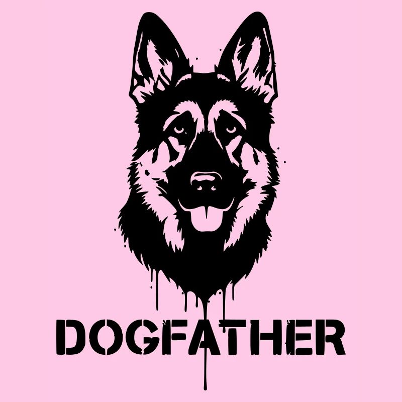 Cooler Dogfather Schäferhund Papa