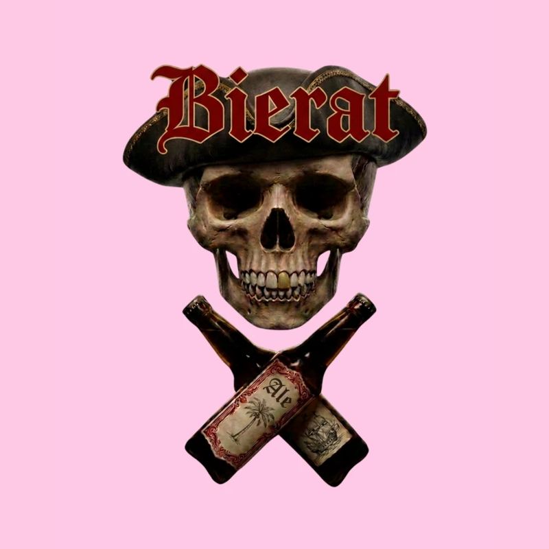 Bouteilles de bière Skull