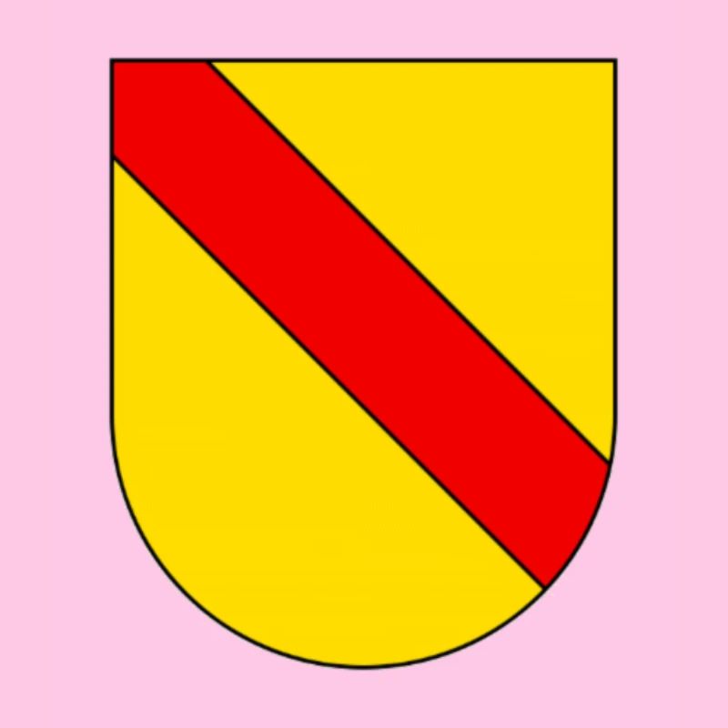 Badisches Wappen einfach