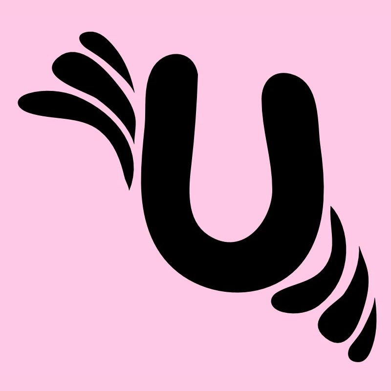 Buchstabe U & Muster