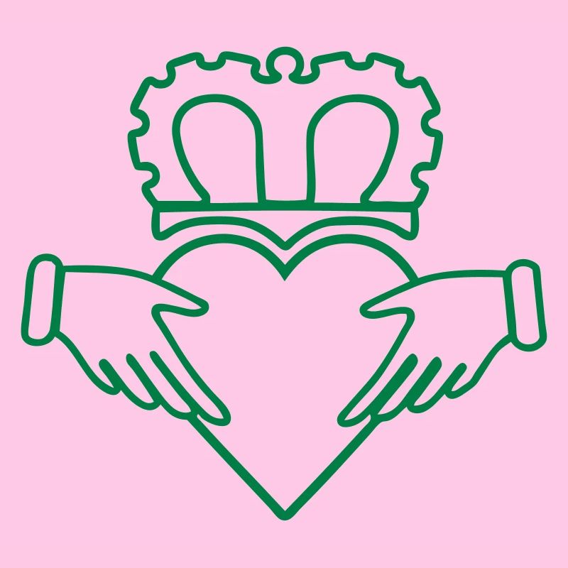 Claddagh Verlobungsring Liebe Freundschaft