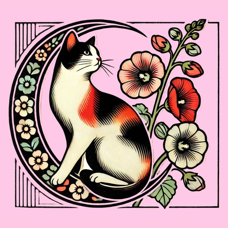 Chat calicot