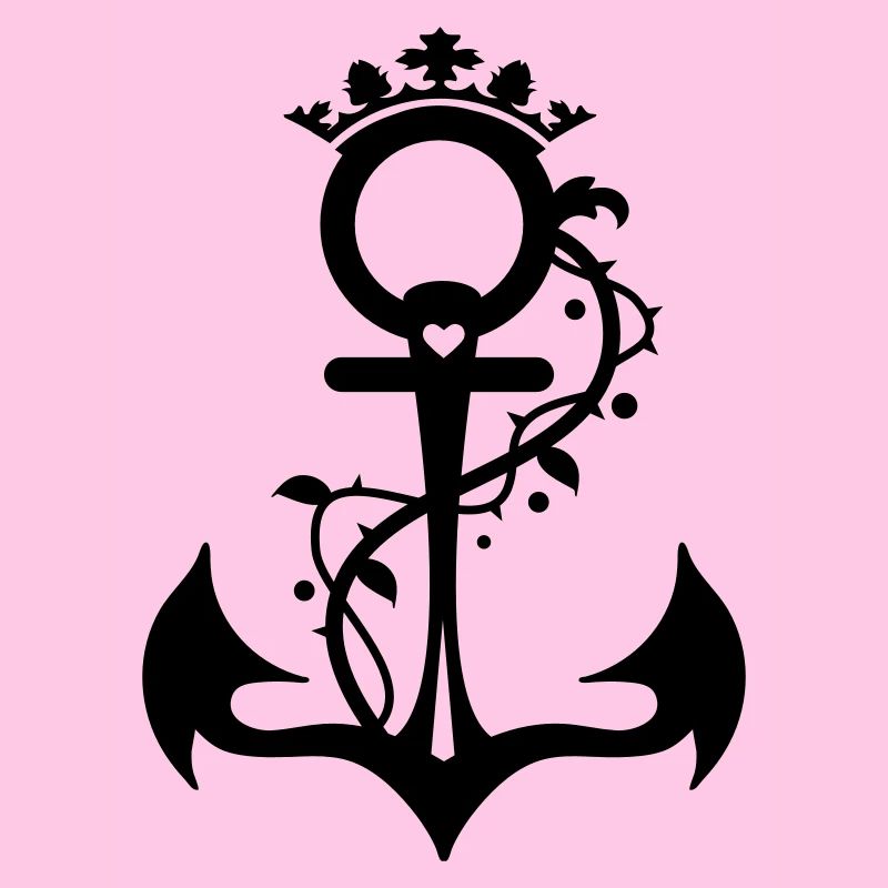 Der stilisierte Anker - Glaube Liebe Hoffnung