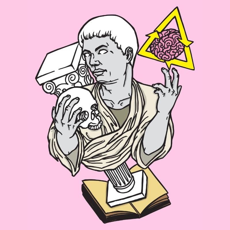 Statue Schädel Siegessäule