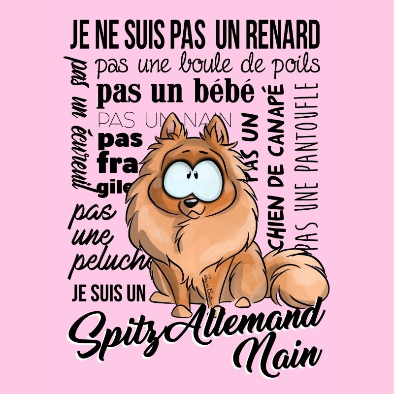 Ich bin Deutscher Spitz Schwarzer Zwerg