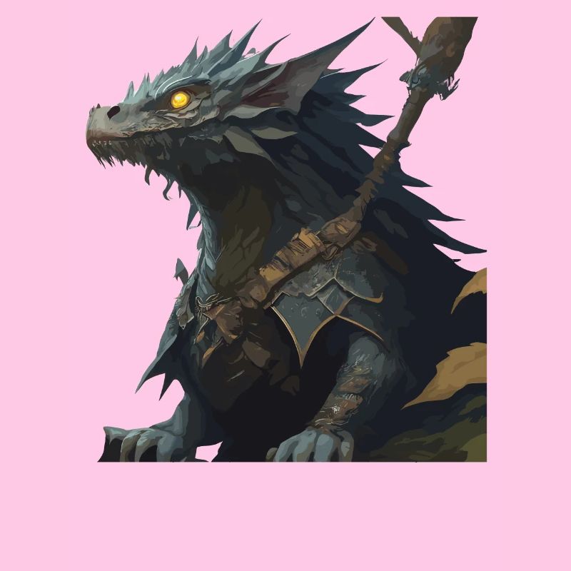 Drachenkrieger Illustration