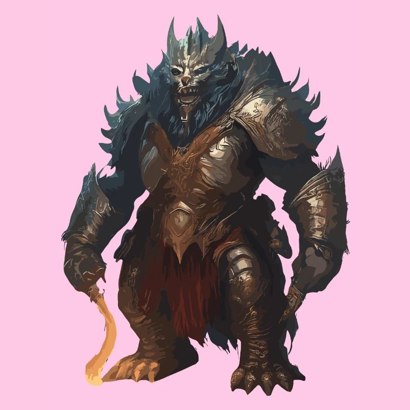 Dämonischer Krieger 
