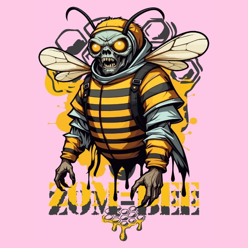 Coole Zombie Biene