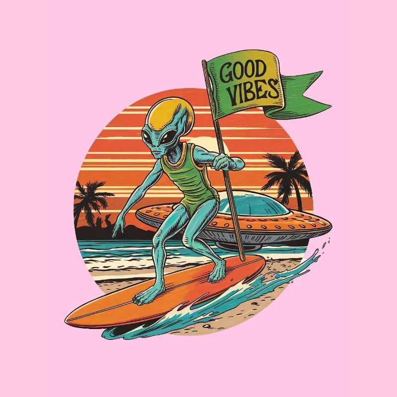 Space surfer – straight from the galaxy