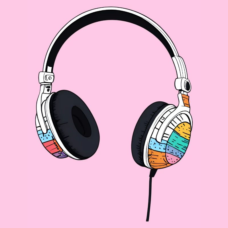 Kophörer Headset Comic Style
