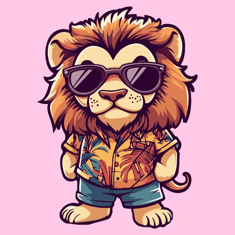 Lion Comic Vacation