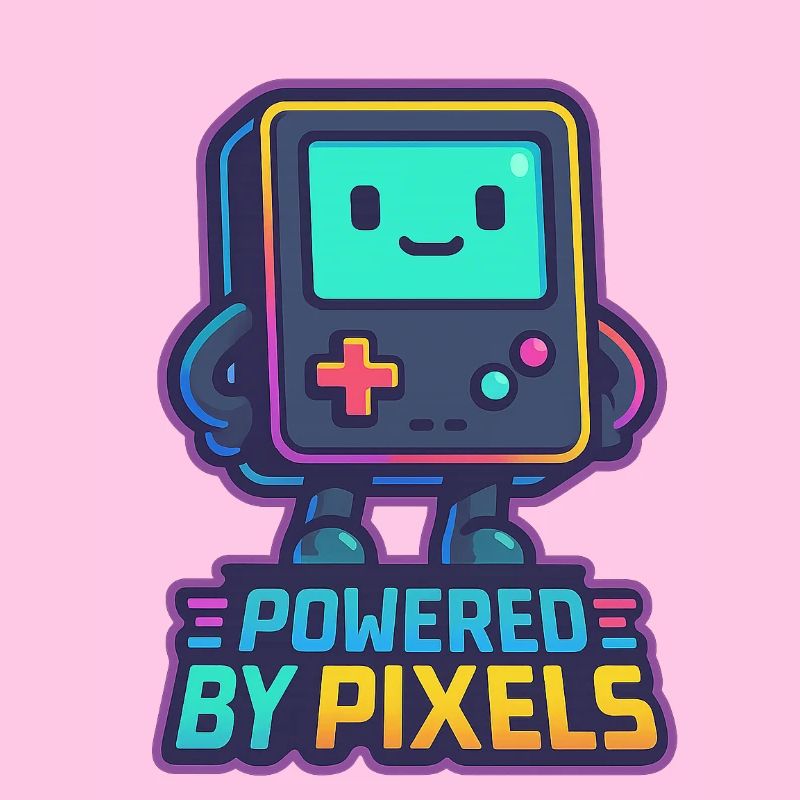 Pixelated Bot with Empowered Message