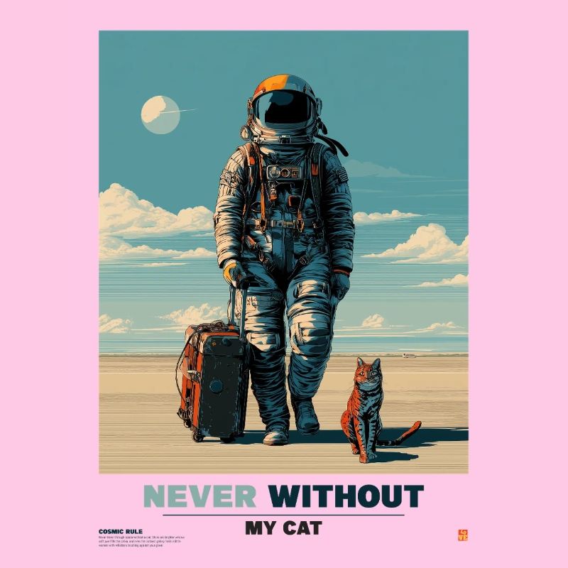 Jamais sans mon chat dans l’espace