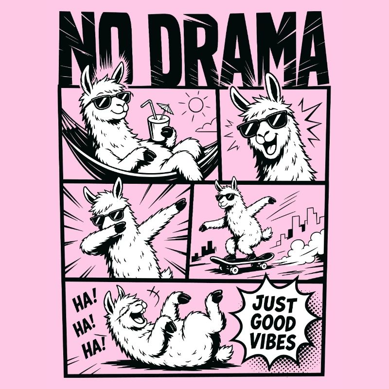 Pas de drame, juste des vibrations, Lama