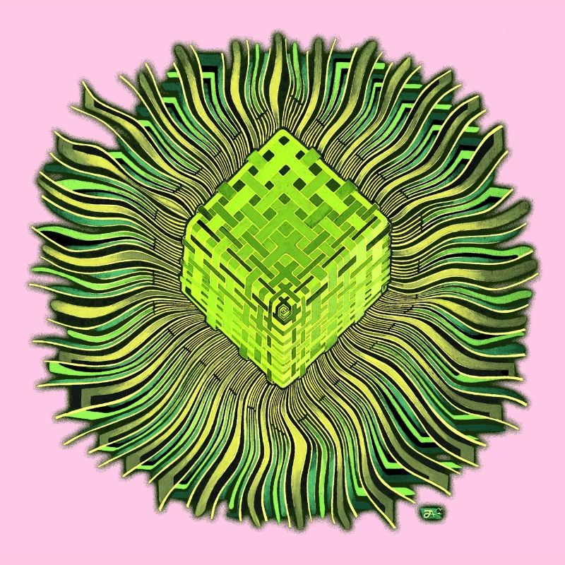 Psychedelic Cube / Cube Psychedelic