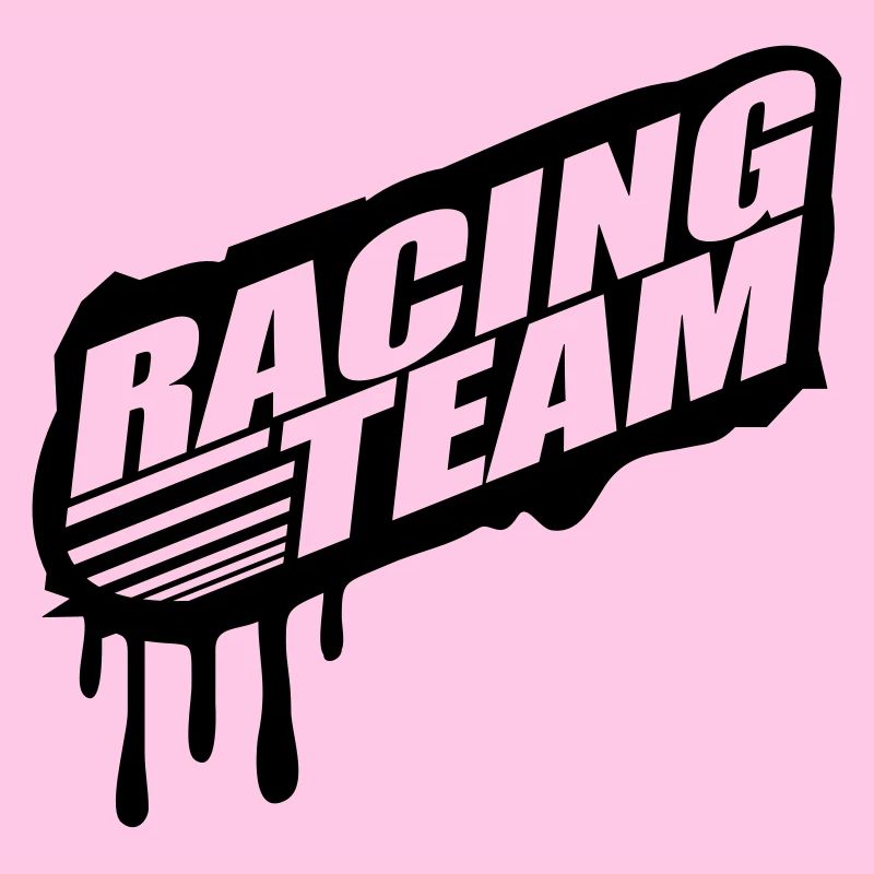 Racing Team Graffiti Stamp