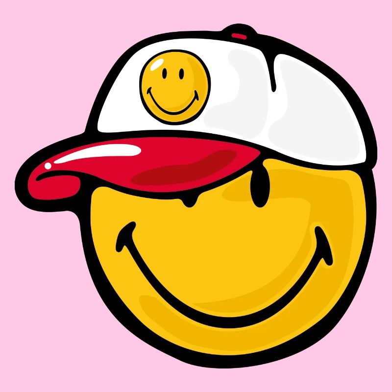 Smiley Lanceur de baseball