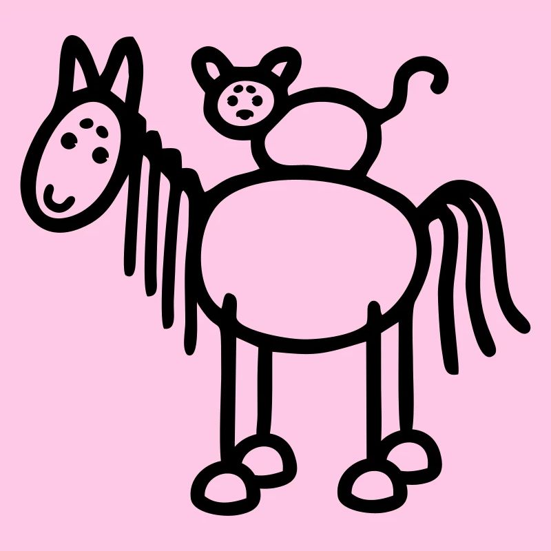 Pferd & Katze