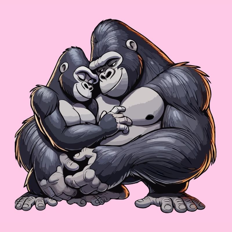 Gorilla couple 6
