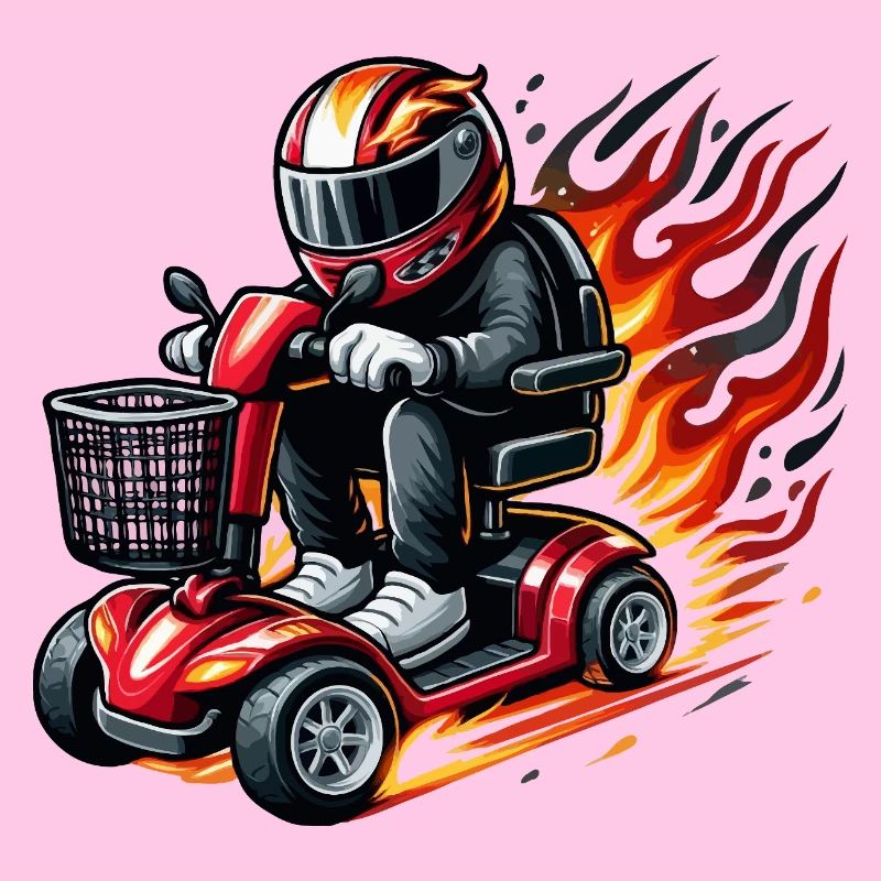 Scooter de course