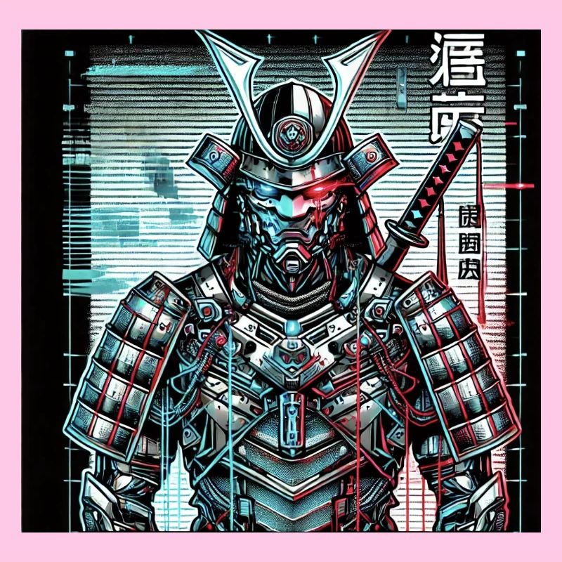 Cyberpunk Samurai – Neon Shadow