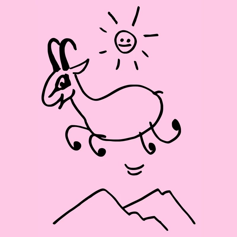 Chamois débile