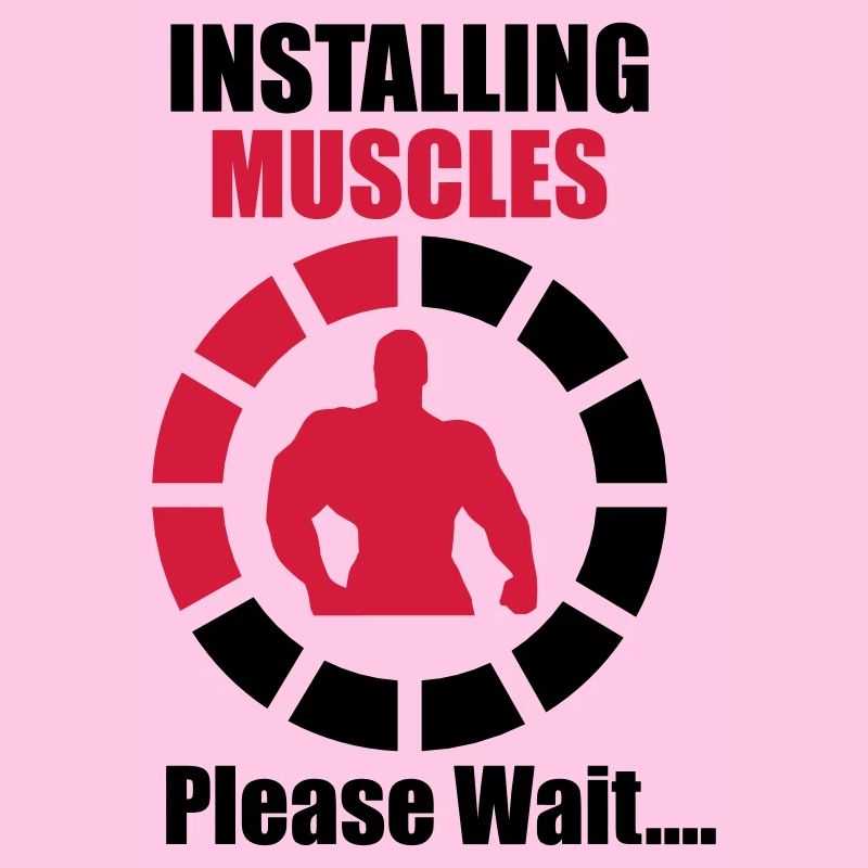Installing Muscles (Loading) Funny - Musculation