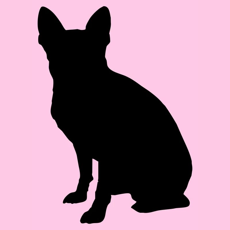Vector dog Silhouette