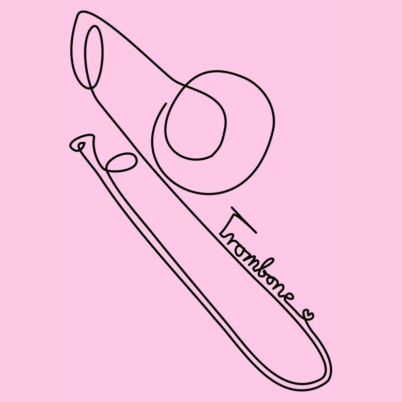 one line trombone